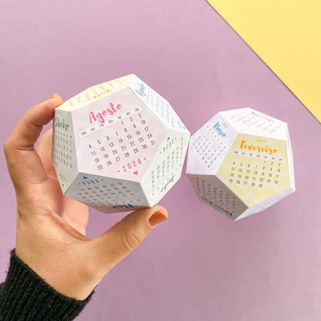 Calendário - 3D