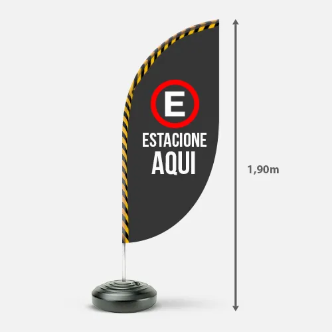 Wind Banner Completo para Piso