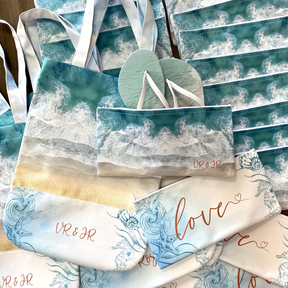 Kit Slim Personalizado – Bolsa Sacola + necessaire carteira G + Chinelo