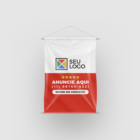 Eco Banner em Tecido de Fibra Sintética 200g - 4x0