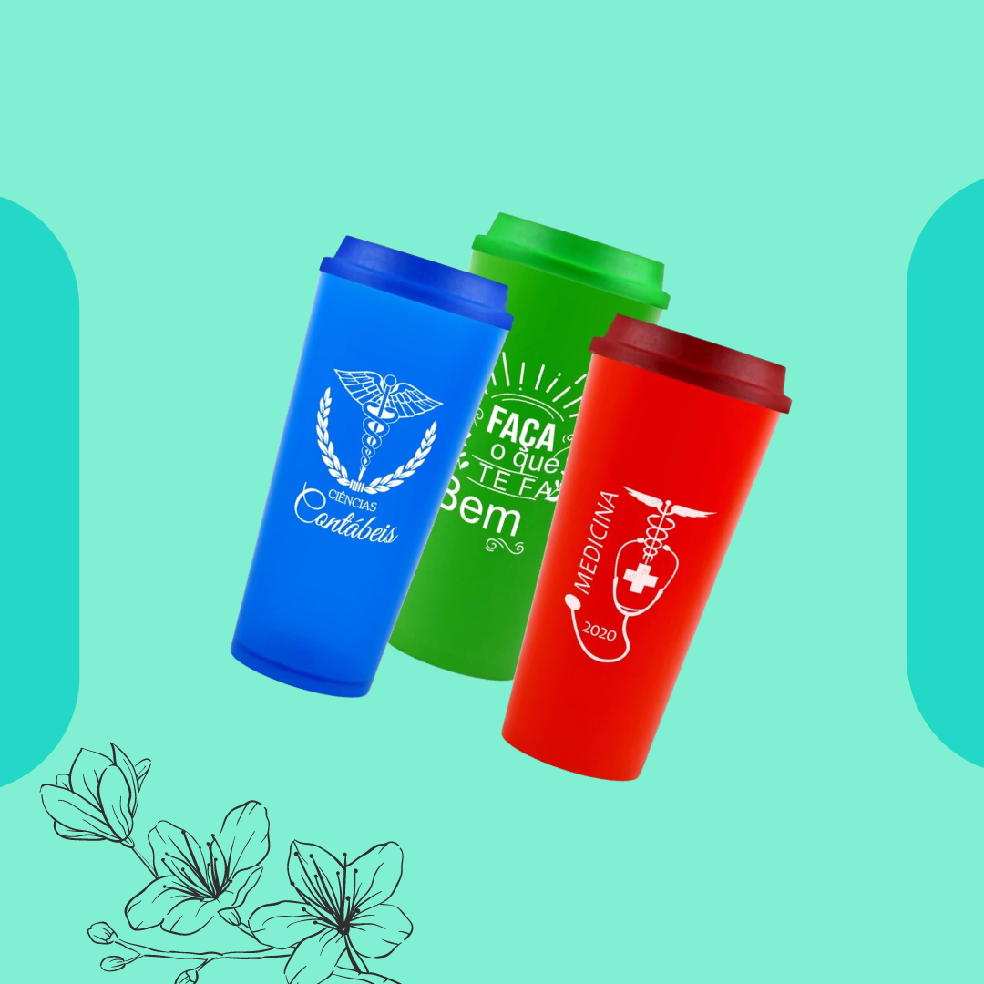 Copo Twister 520ml Tampa Bucks - Brinde Corporativo Sustentável