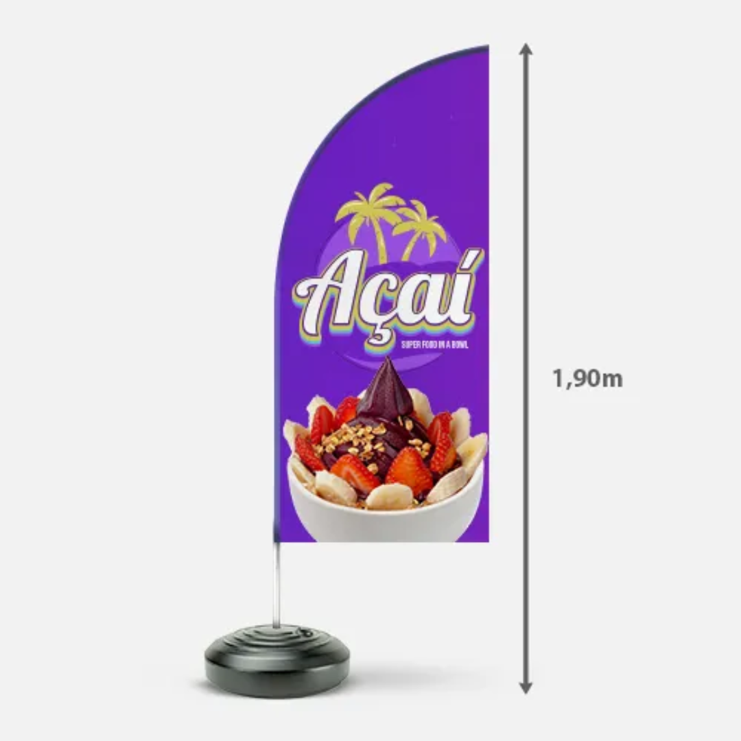 Wind Banner Completo para Piso