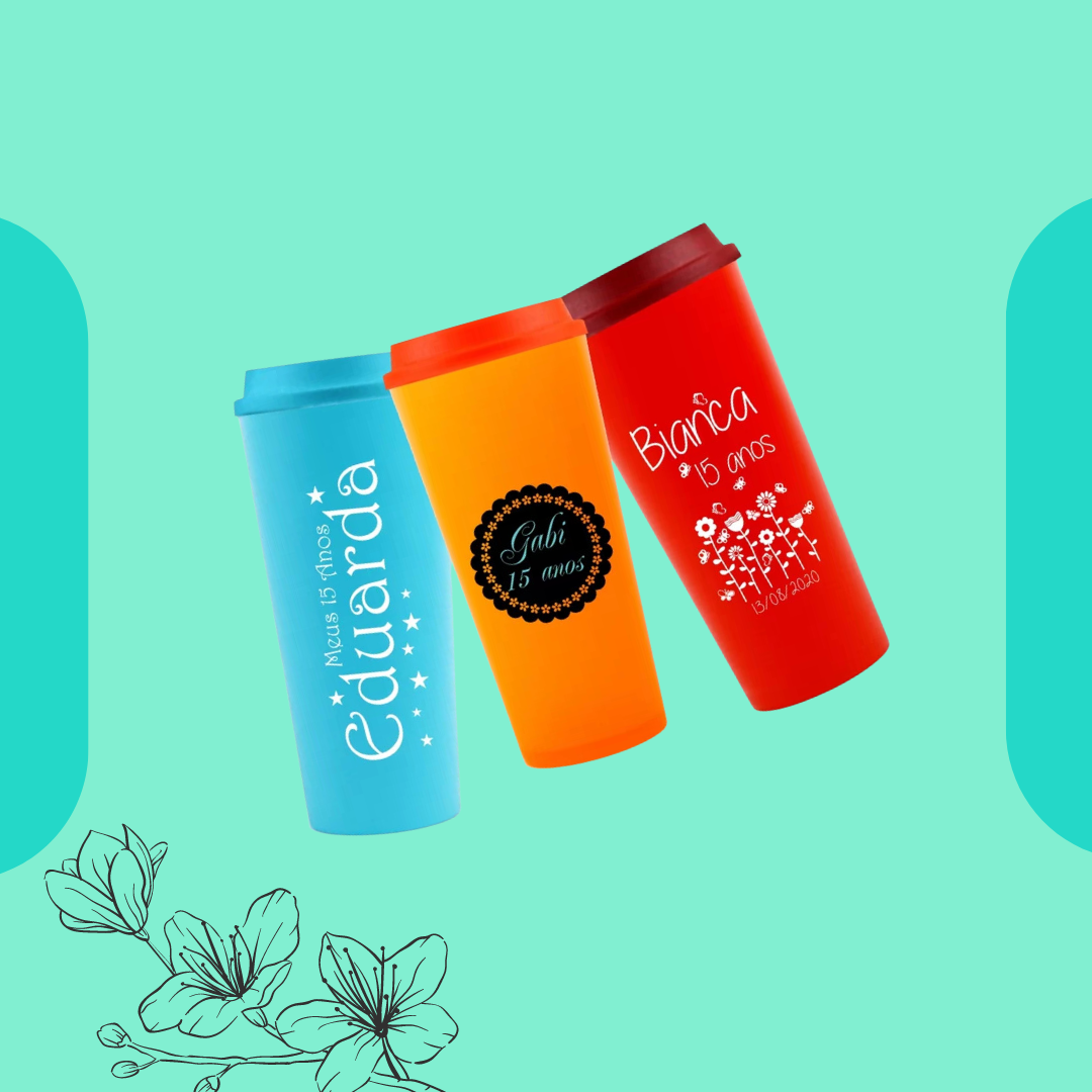 Copo Twister 520ml Tampa Bucks - Brinde Corporativo Sustentável