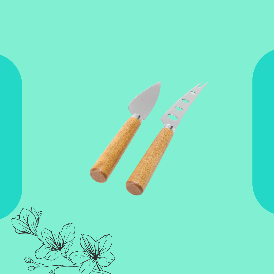 Kit queijo 3 peças em estojo kraft