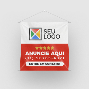 Eco Banner em Tecido de Fibra Sintética 200g - 4x0