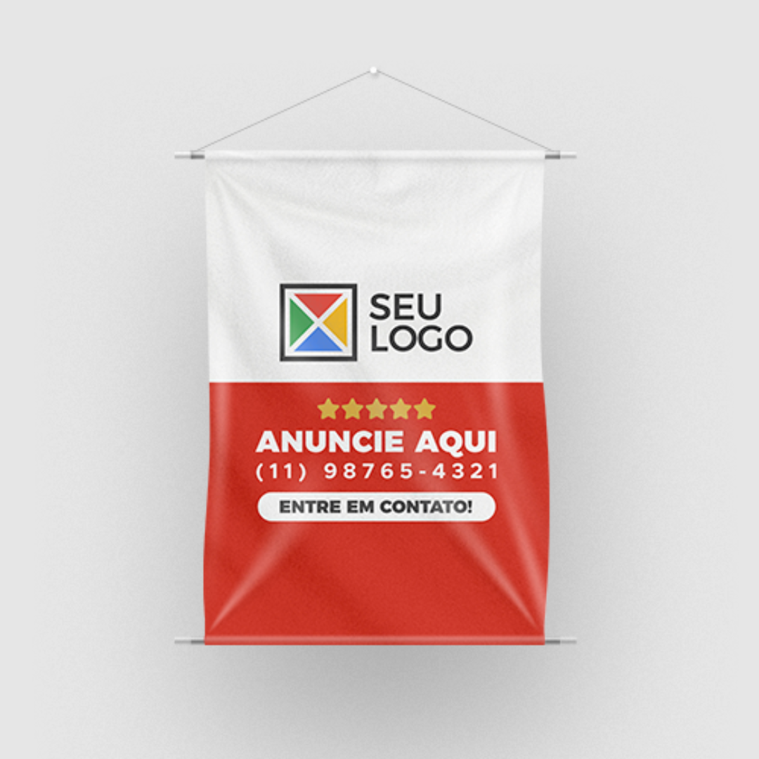 Eco Banner em Tecido de Fibra Sintética 200g - 4x0