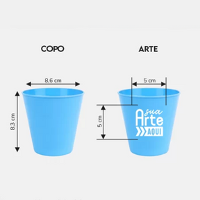 Copo Whisky ECO 300ml Tampa Bucks - Brinde Corporativo Sustentável