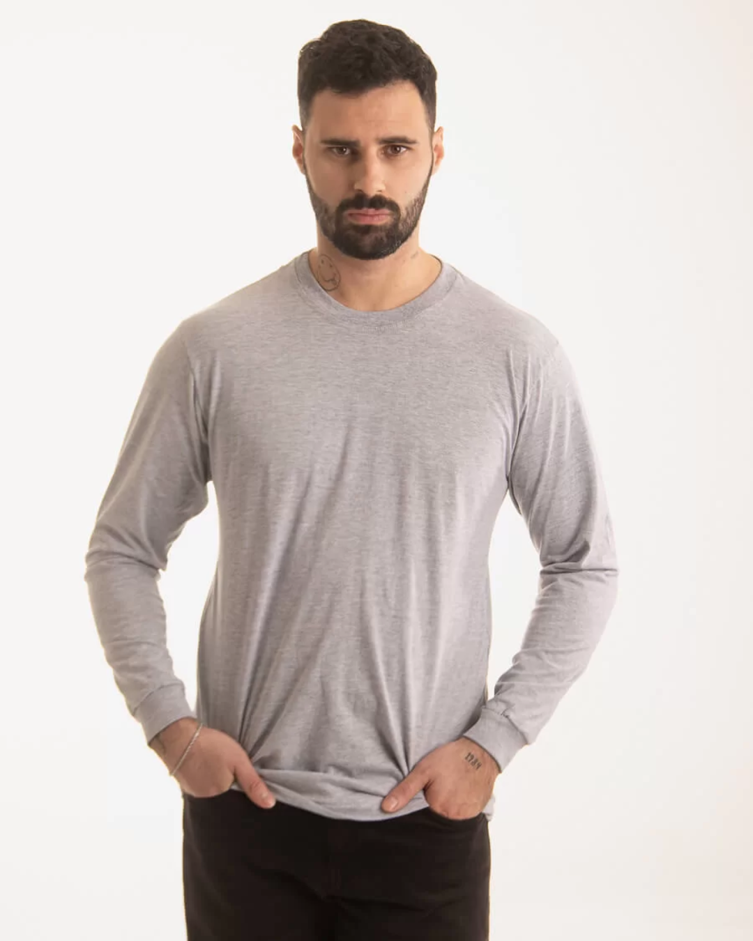 Camiseta Manga Longa Personalizada – Silk-screen