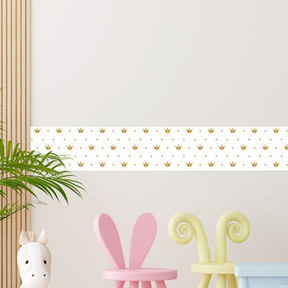 Faixa Decorativa - 1200x150mm em Vinil Adesivo Branco Fosco 120G - 4x0