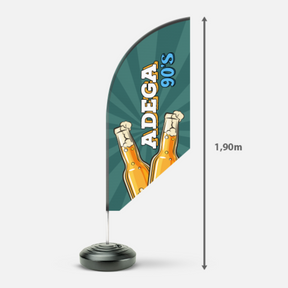 Wind Banner Completo para Piso