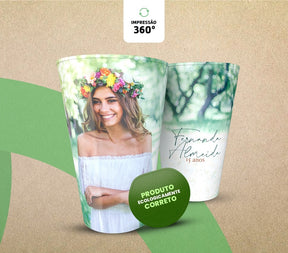 Copo Ecológico Twister 520ml - Brinde Sustentável Personalizado