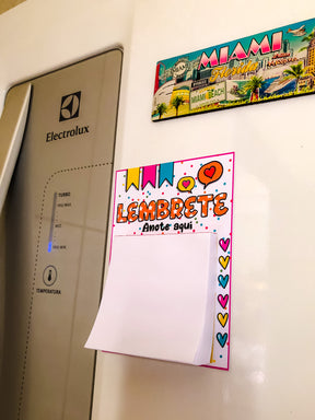 Card Post-it Lembrete Personalizado - Bloco Adesivo Corporativo