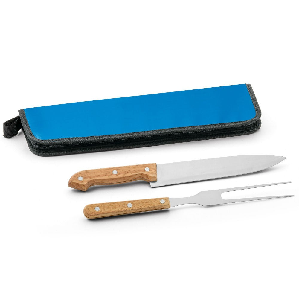 Estojo de Kit churrasco 2 peças