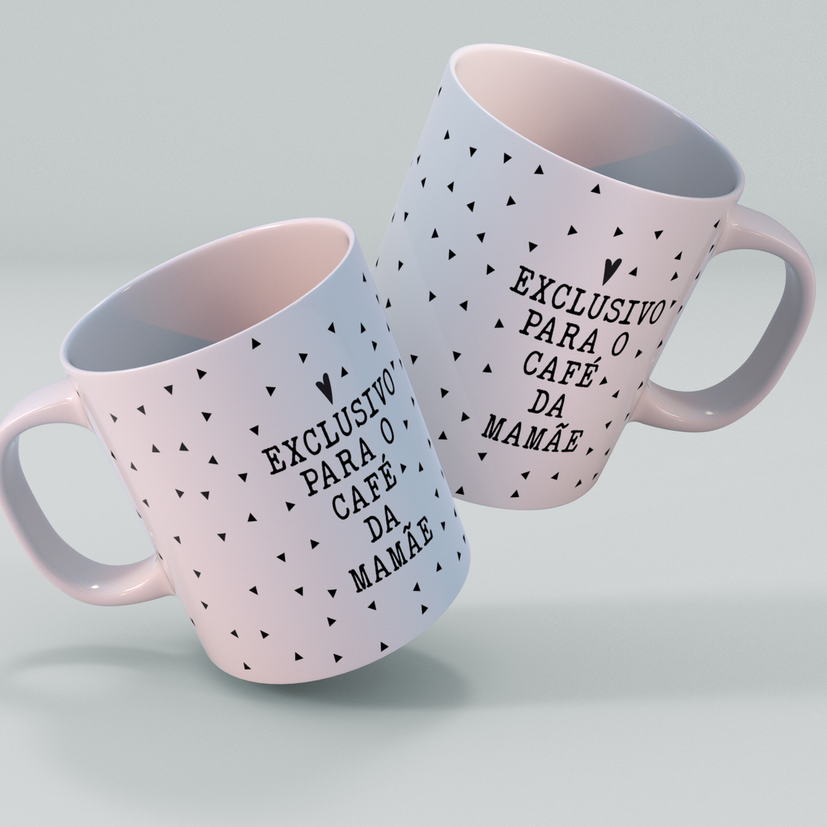 Caneca Minimalista - Dia das Mães - Café da mamãe