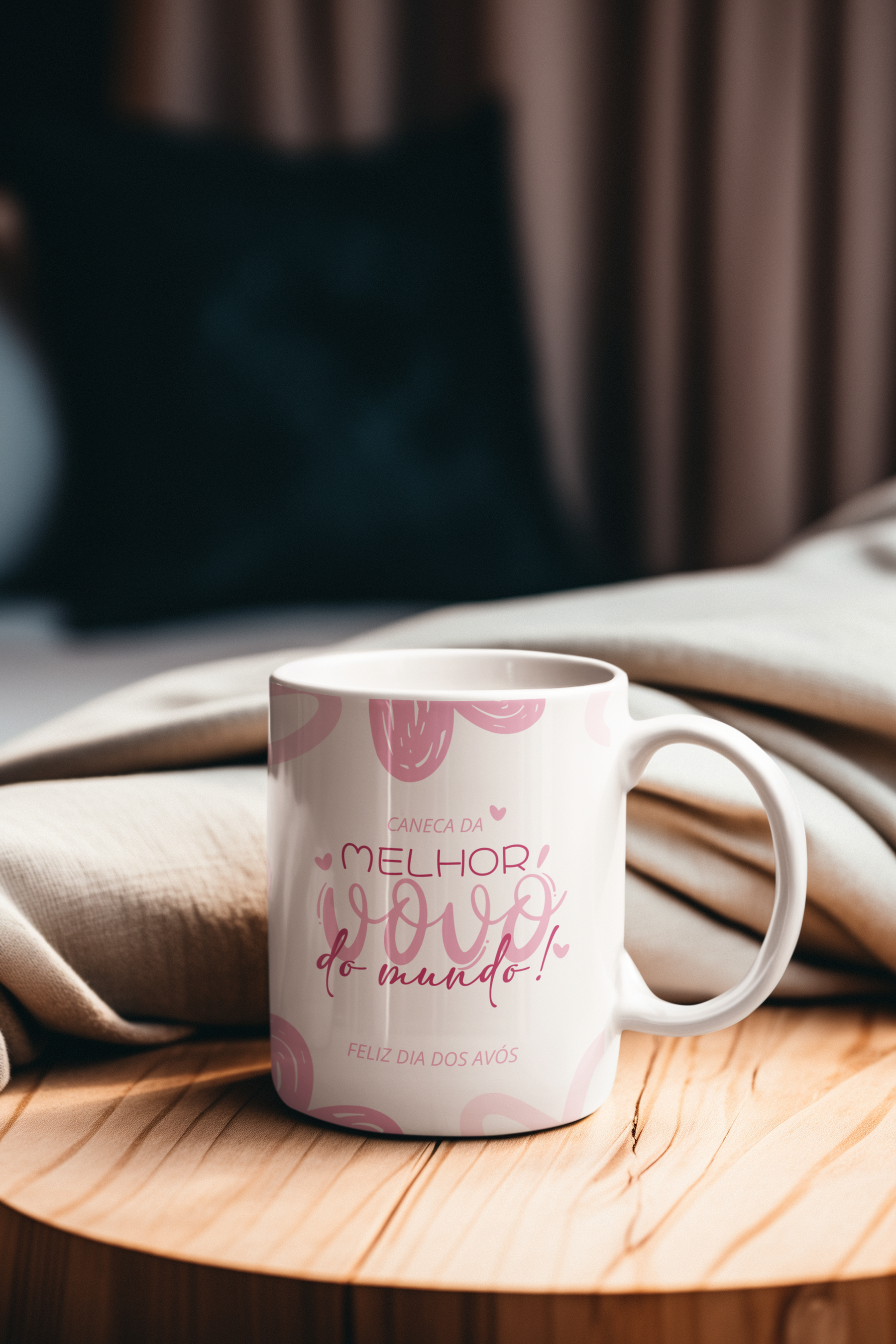 Caneca Dia dos Avós Personalizada - Brinde Presente Especial