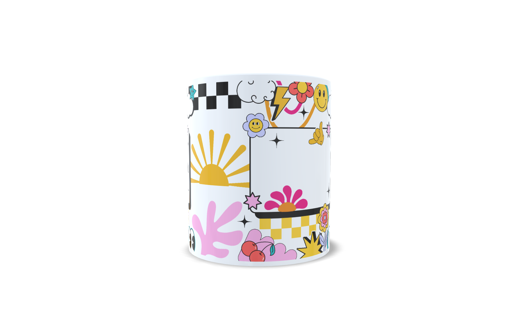 Caneca Divertida Se Não É Uma Coisa É Outra - Brinde Descontraído