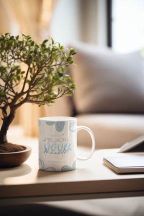 Caneca Dia dos Avós Personalizada - Brinde Presente Especial