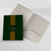 Pasta com Bolsa Colada - 220x310mm em Reciclato 240g